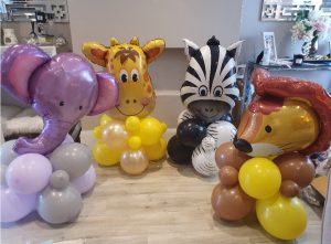 Safari animals balloons